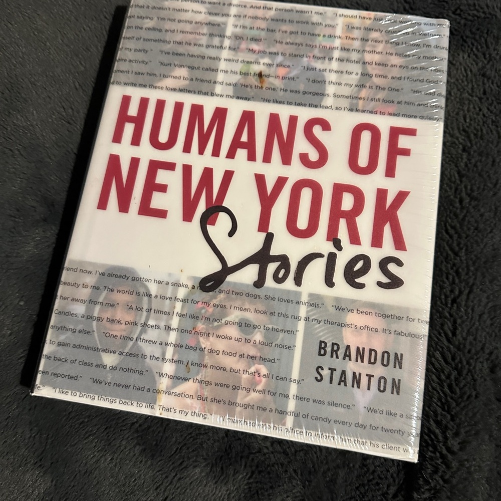 Humans of New York Stories Coffee Table Book, New/Sealed!